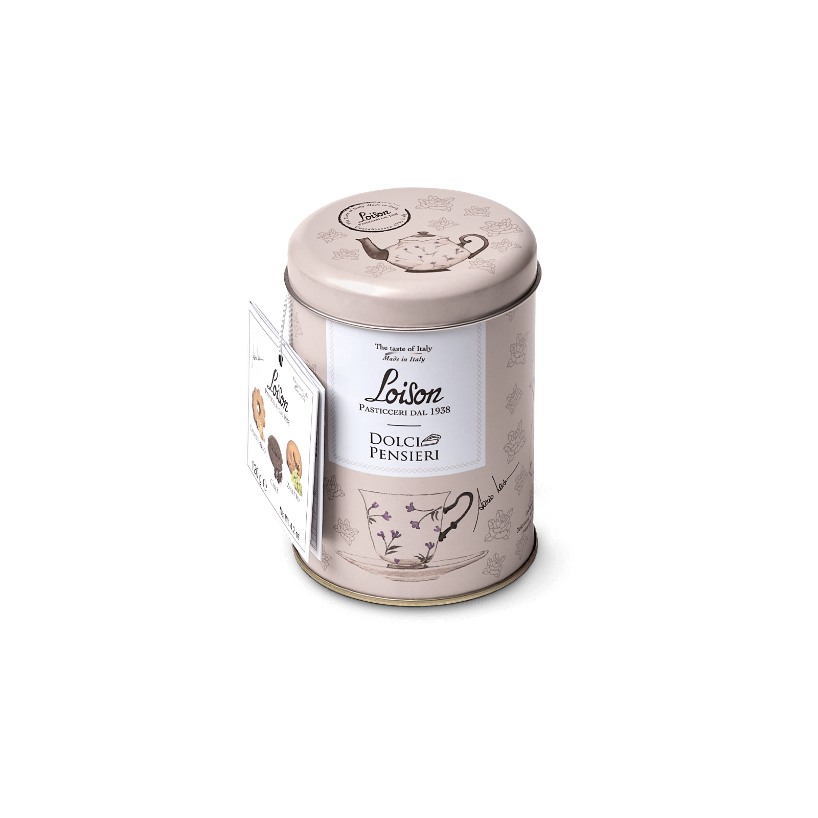 Cookies selection in Tin Box (Cofee, Canestrelli, Zaletto)