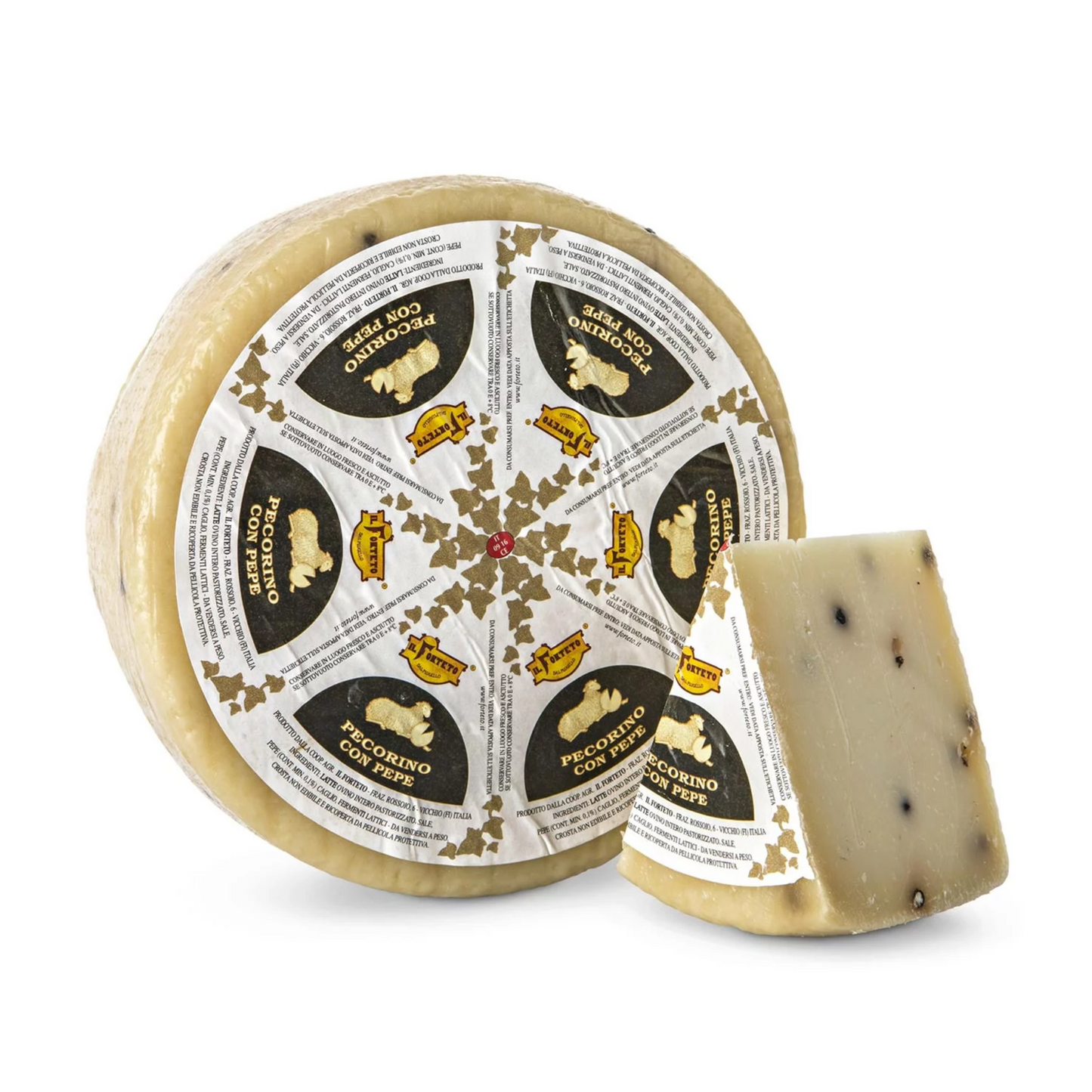 Pecorino vieilli au poivre - Il Forteto