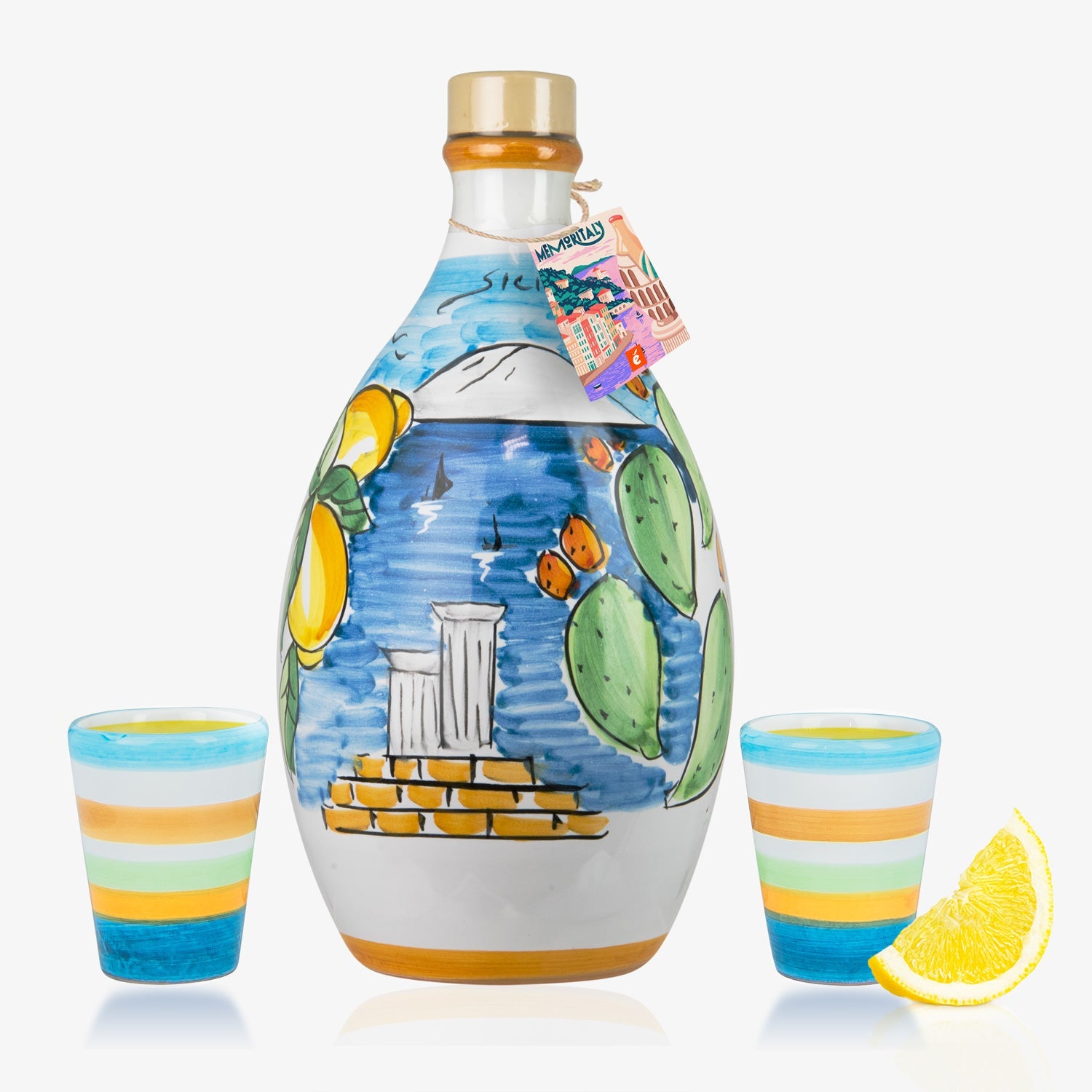 'Sicilia' - Handmade Jar Limoncello