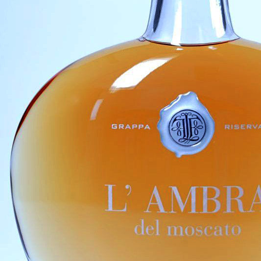GRAPPA Luigi Francoli L’AMBRA DEL MOSCATO - Aged