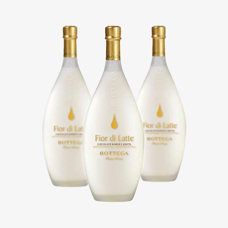 Fior Di Latte White Chocolate cream ( Box n° 3 Elegant Satin Finish Bottles)