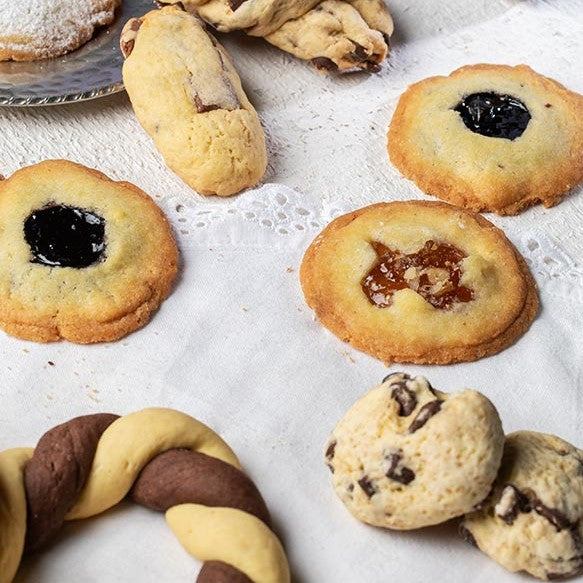 Biscuits de montagne faits maison aux mûres