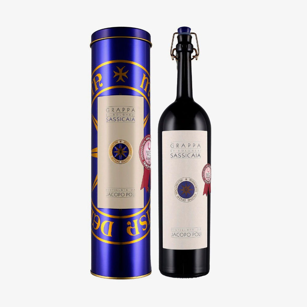 Grappa Sassicaia de Giacomo Poli