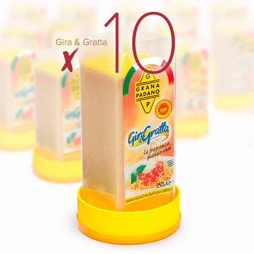 Twist & Grate Grana Padano (Kit 10 grater)