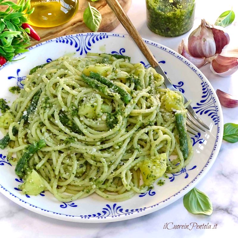 Pesto Genovese DOP in Extra Virgin Olive Oil - Frantoio Calvi Liguria