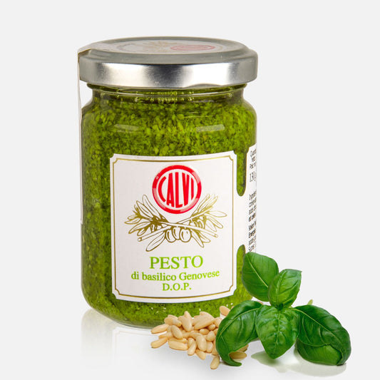 Pesto Genovese DOP à l'huile d'olive extra vierge - Frantoio Calvi Liguria